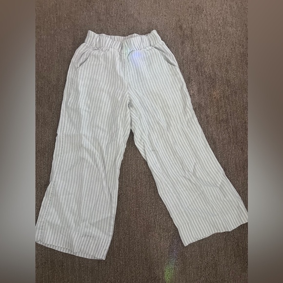 SUUNDAY brand 100% linen seersucker pants - Picture 1 of 9